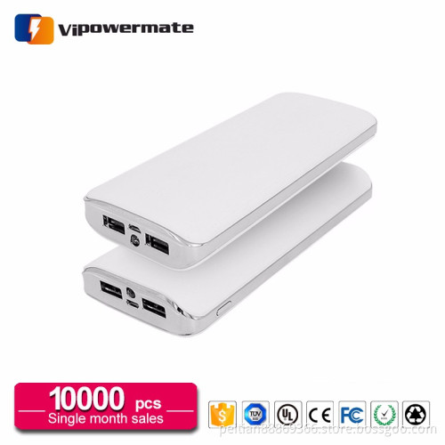 Wholesale super capacitor battery pack power bank cross 12000mah/ 15000mah with LED light